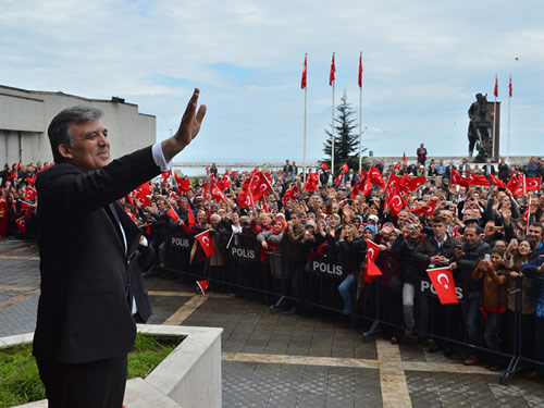 Cumhurbaşkanı Gül Zonguldak’ta